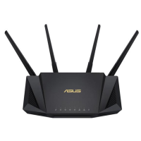 ASUS RT-AX3000 Dual Band WiFi Router, WiFi 6, 802.11ax, Lifetime Internet Security