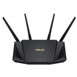 ASUS RT-AX3000 Dual Band WiFi Router, WiFi 6, 802.11ax, Lifetime Internet Security