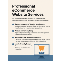 Ecommerce Web Service Ecommerce Web Service