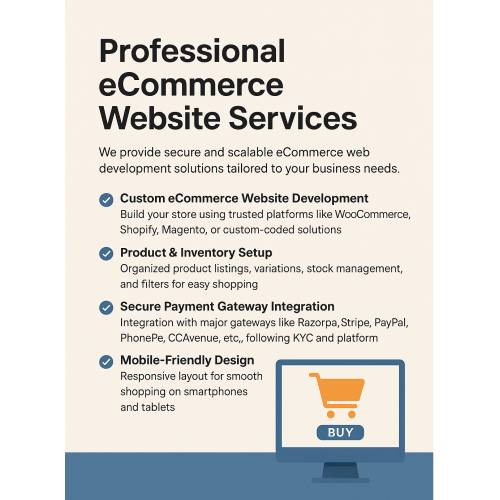 Ecommerce Web Service